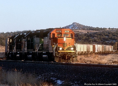 BNSF 8078 at E Seligman, AZ in March 2006.jpg